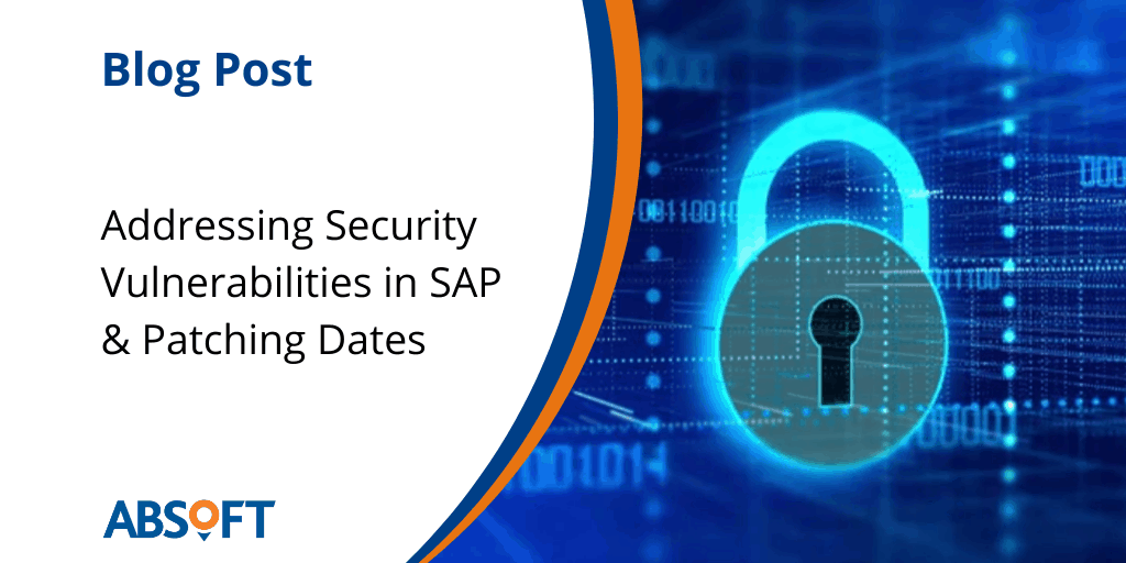 Security Vulnerabilities in SAP Software