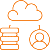 cloud communicating icon
