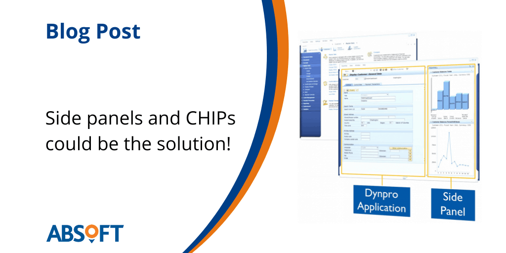 SAP Side Panels & CHIPS Display additional information with minimal effort