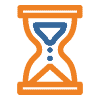 hour-glass time icon