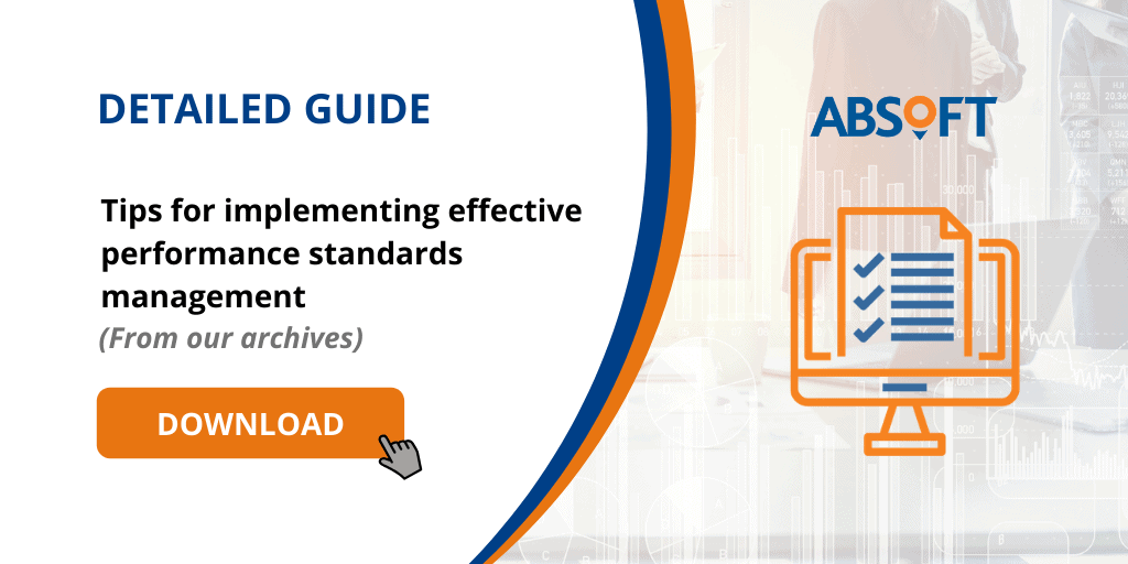 Implementing effective performance standards