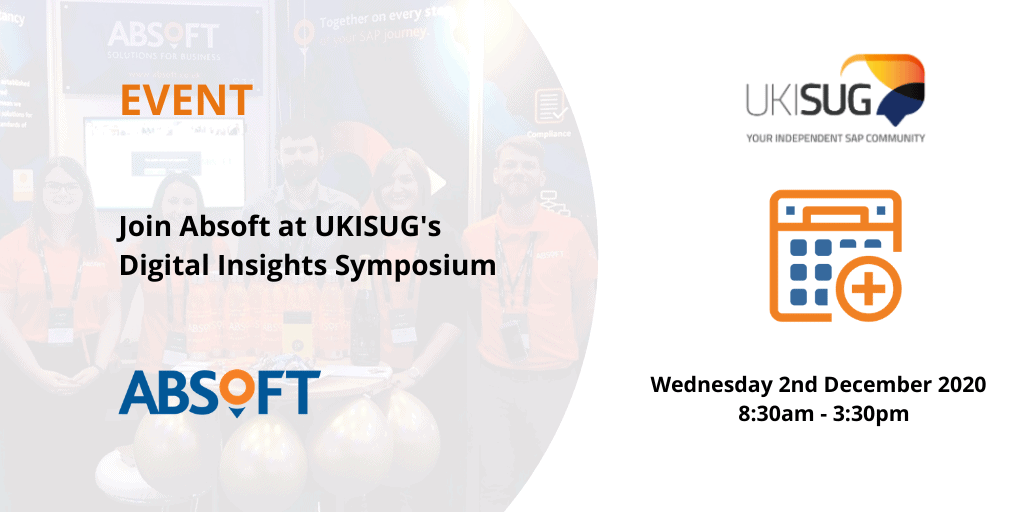 Absoft at UKISUG Digital Insights Symposium Online Event 2020