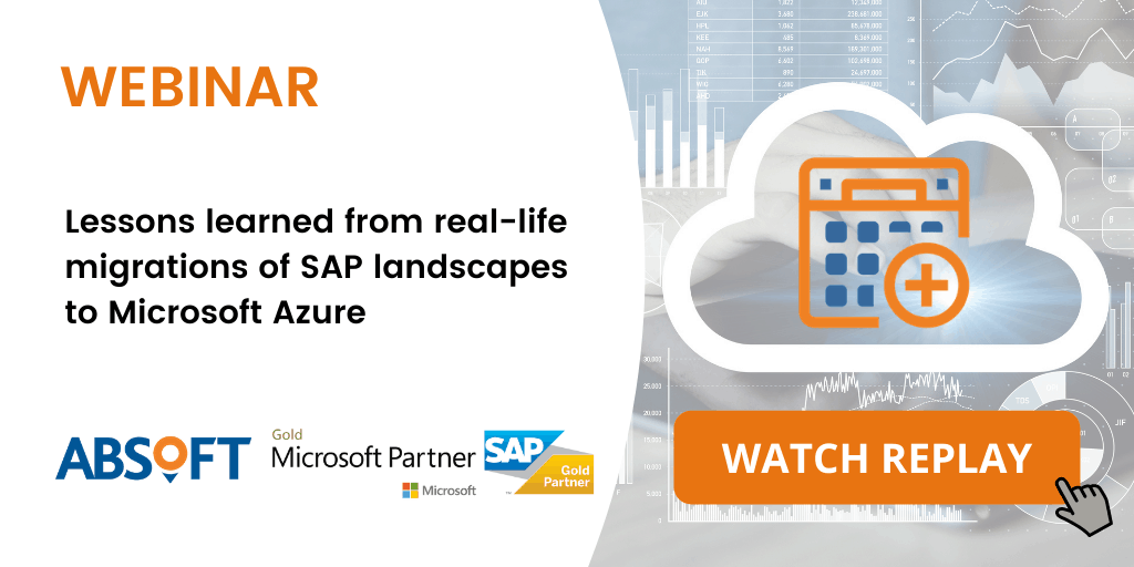 SAP on Azure real life migrations Webinar Replay