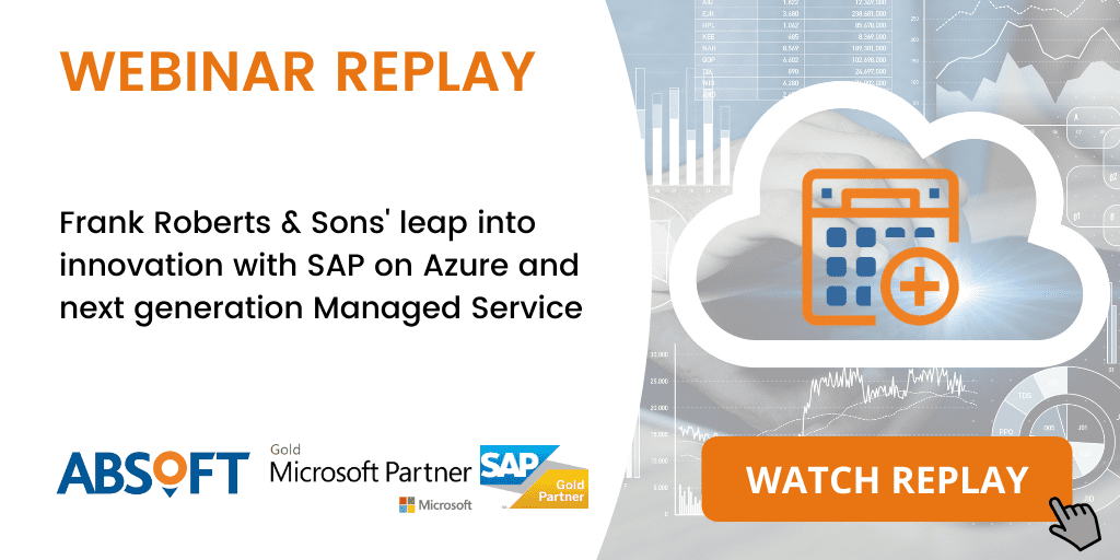 SAP on Azure Frank Roberts migration and managed service Webinar Replay