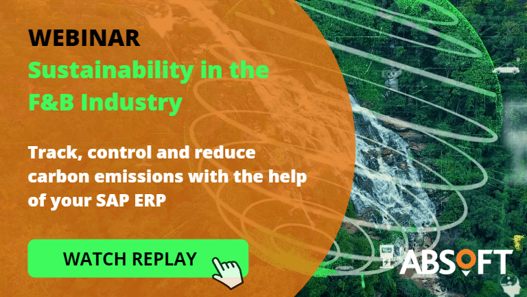 SAP sustainability in f&b webinar replay