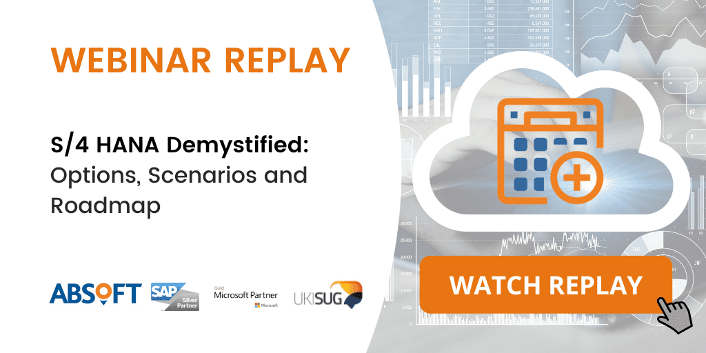 Picture S4HANA Demystified webinar replay October 2022