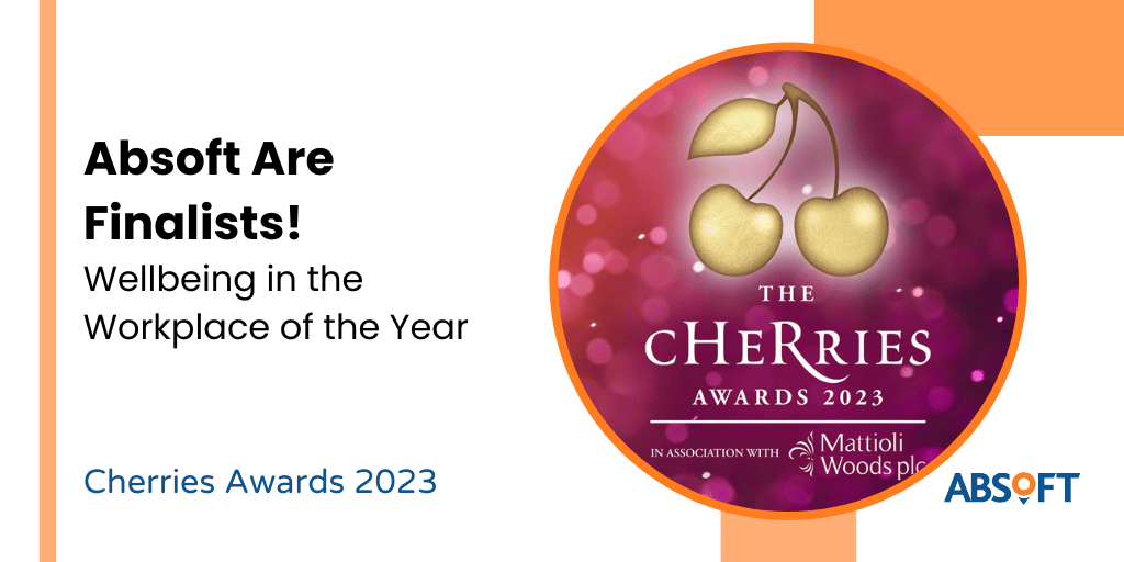 Absoft are finalists for the cherries awards 2023